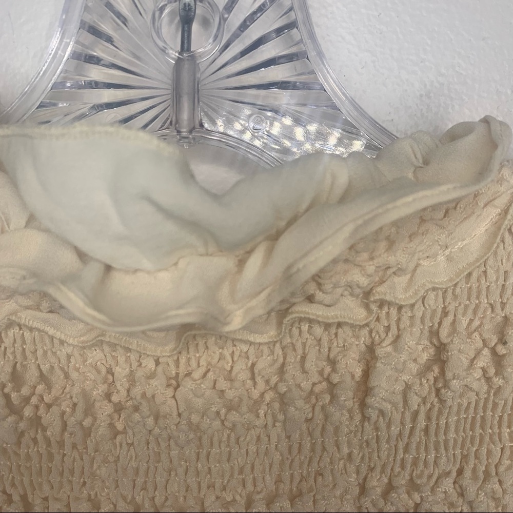 FREE PEOPLE Ruffle Me Up Sleeveless Prairie Top - Picture 16 of 16